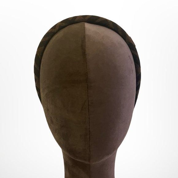 NEW Headband brown/black with gold Logo - Picture 5 of 5